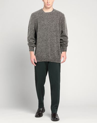 Man Sweater Grey Size 48 Merino Wool