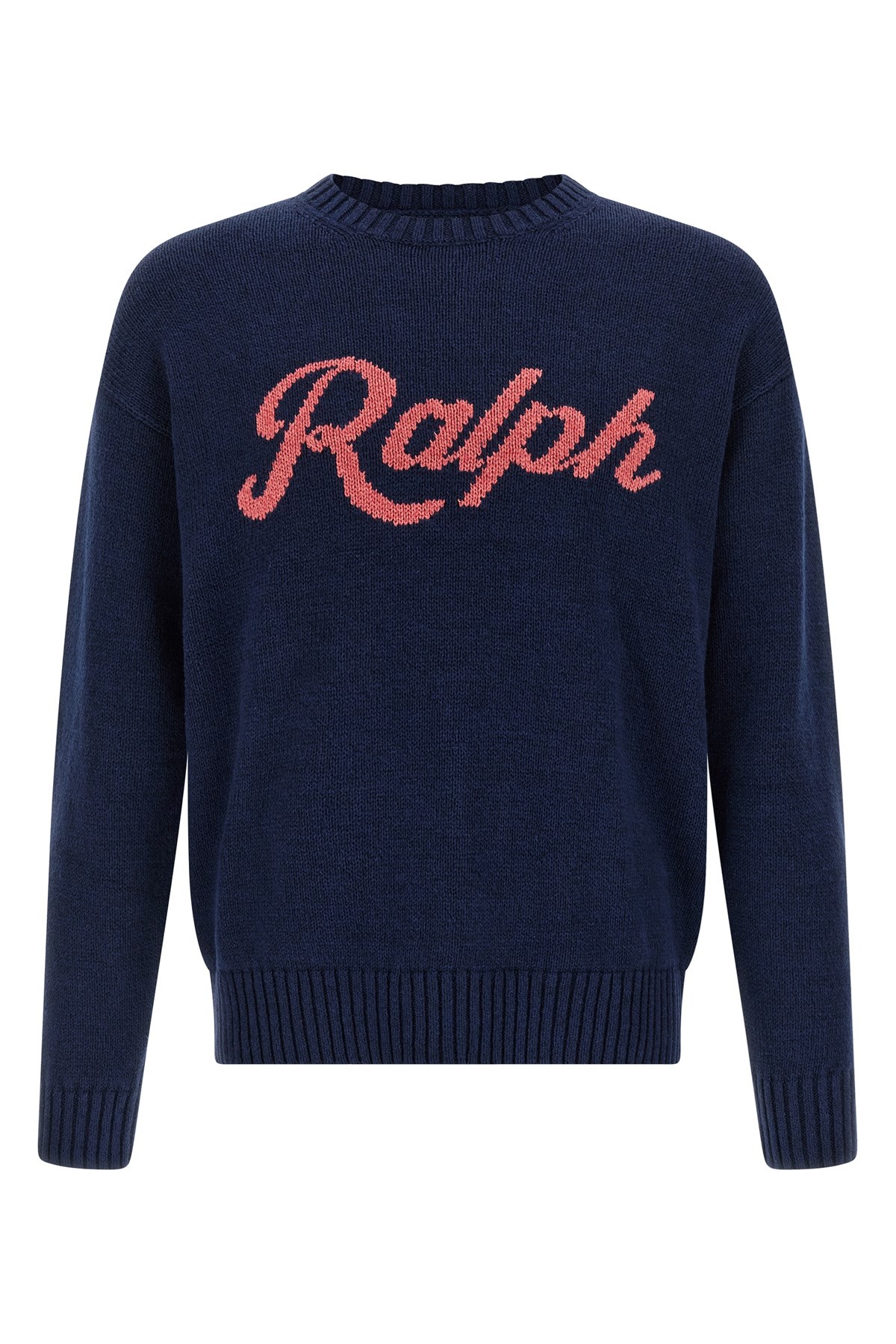 Intarsia Logo Sweater