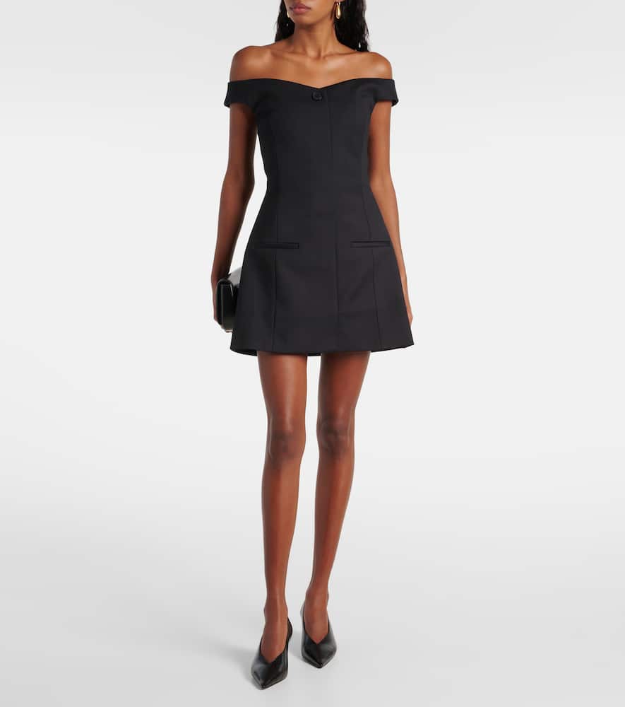 Sandrine off-shoulder minidress