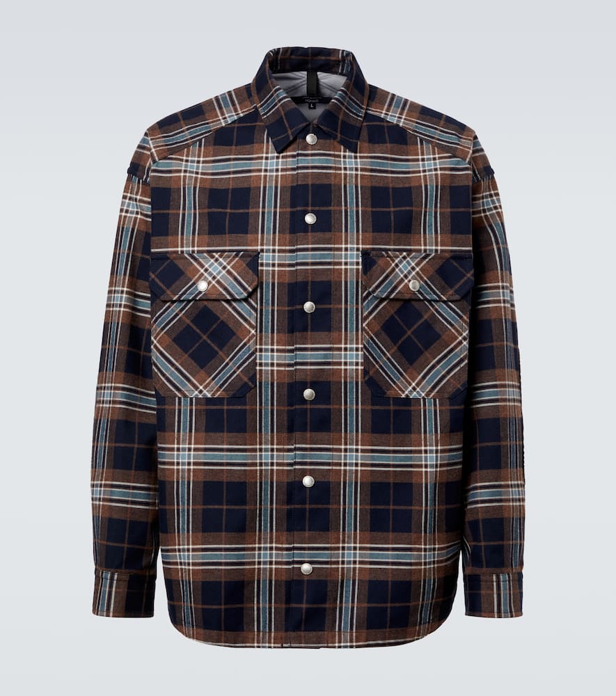 Comme des Garçons Homme Plaid cotton overshirt