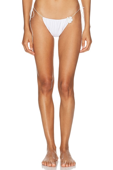 Bananhot Orca Bottom in White. - S also in XS, M