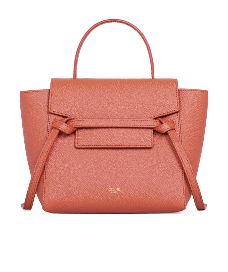 BELT NANO grain cowhide handbag