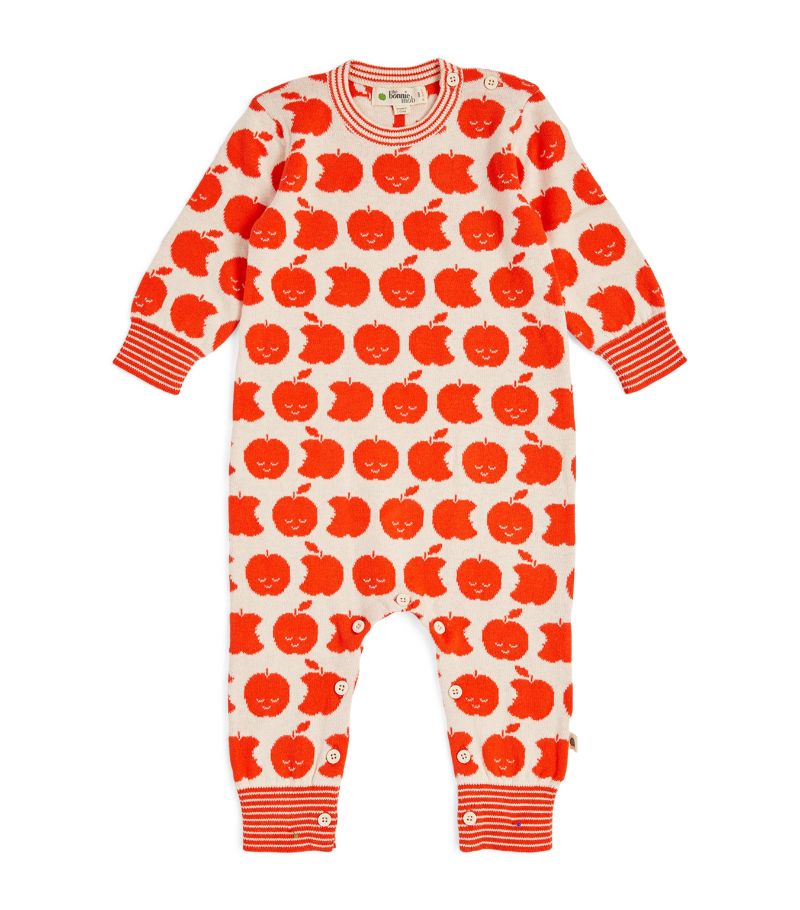 Knit Apple Playsuit (3-18 Months)
