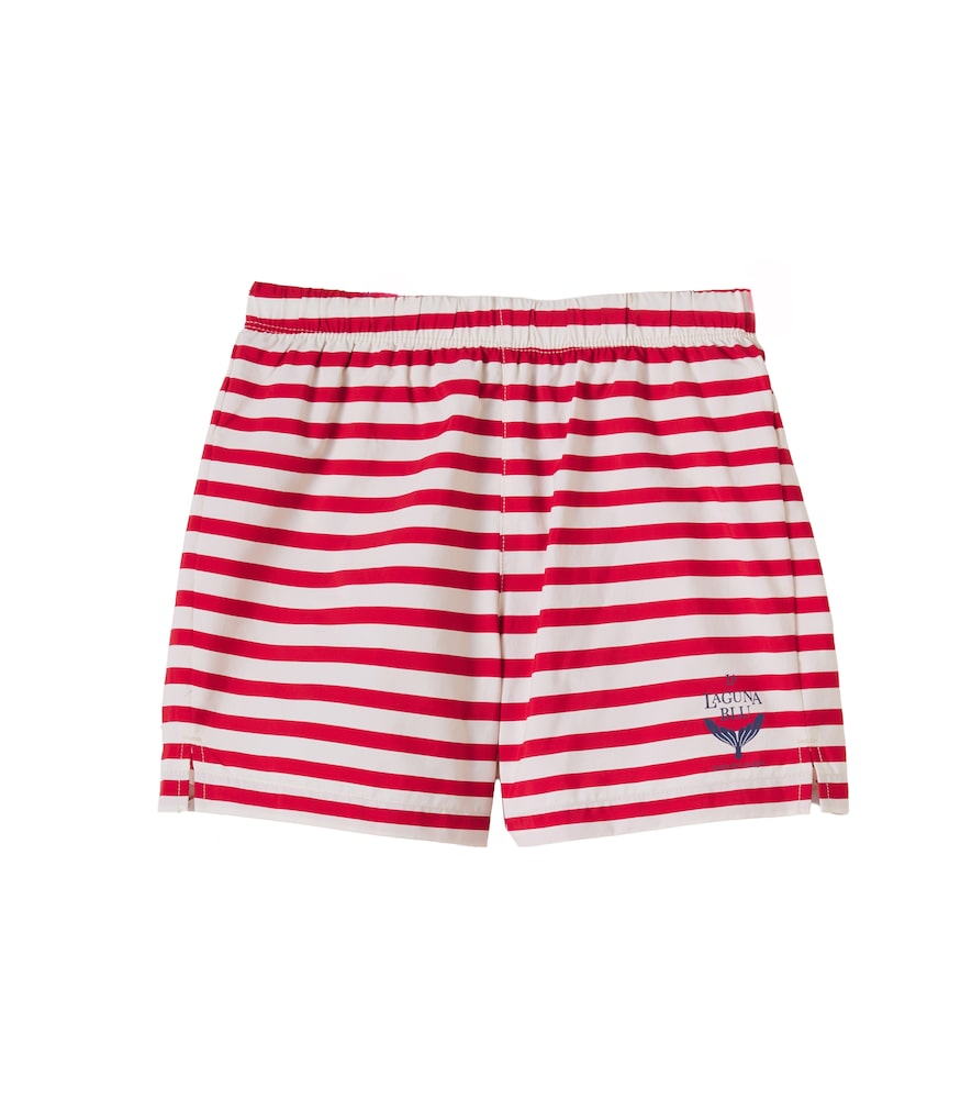 Konges Sløjd Asnou striped swim trunks