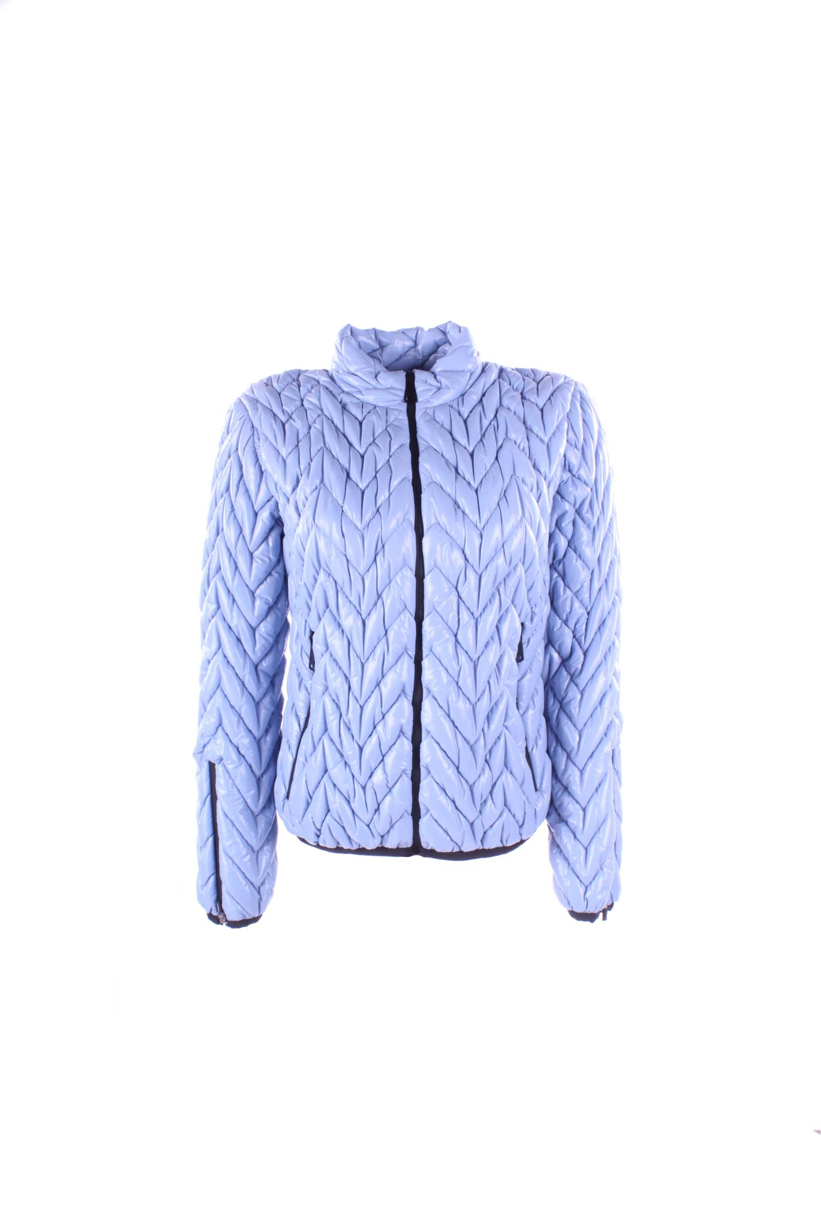 -Idee Regalo ski chevron quilted jacket Poliammide Viola Malva-Donna