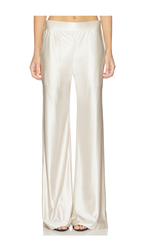 Heroine Sport Thea Pants in Metallic Silver. M. Also in