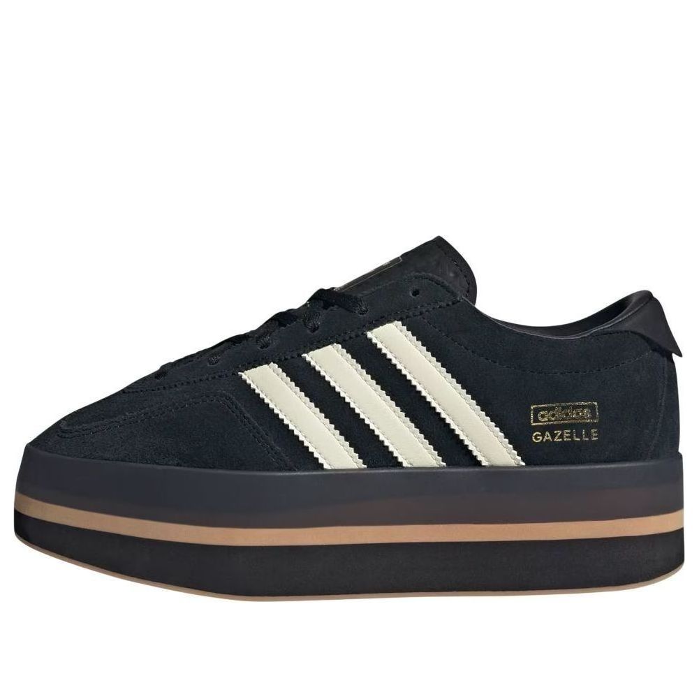 (WMNS) Gazelle Stack 'Core Black Cream Gum'