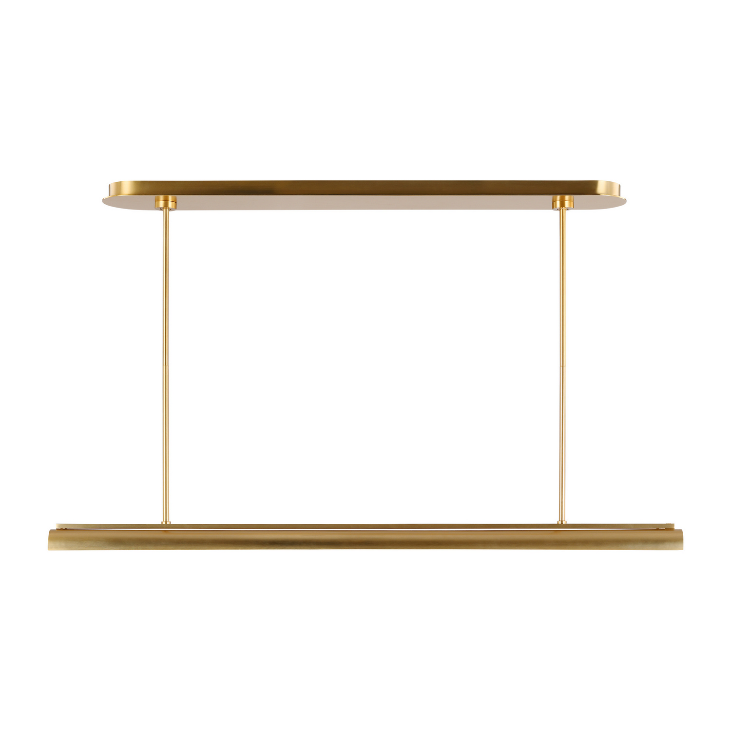 Visual Comfort Studio Carson Chandelier in Burnished Brass by Kelly Wearstler