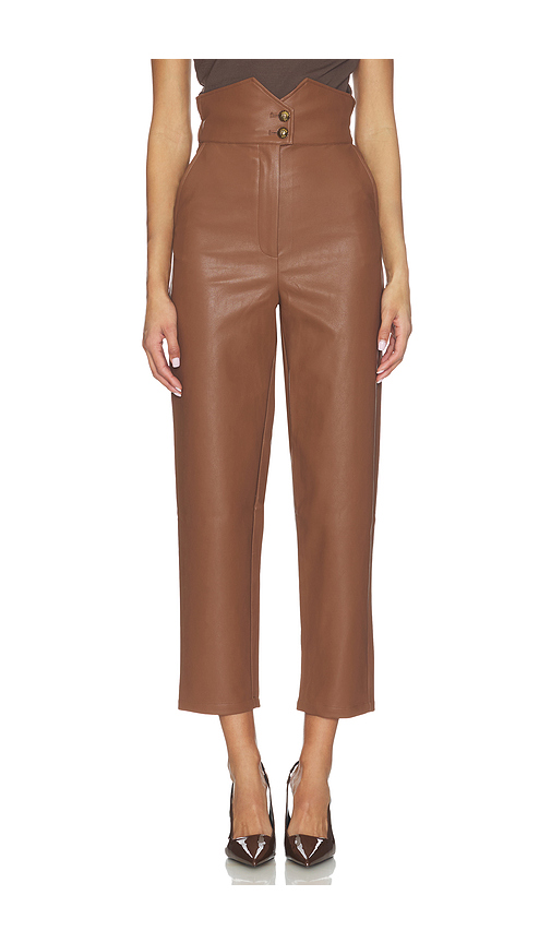 Bardot pantalón aster en color marrón 10 también , 4