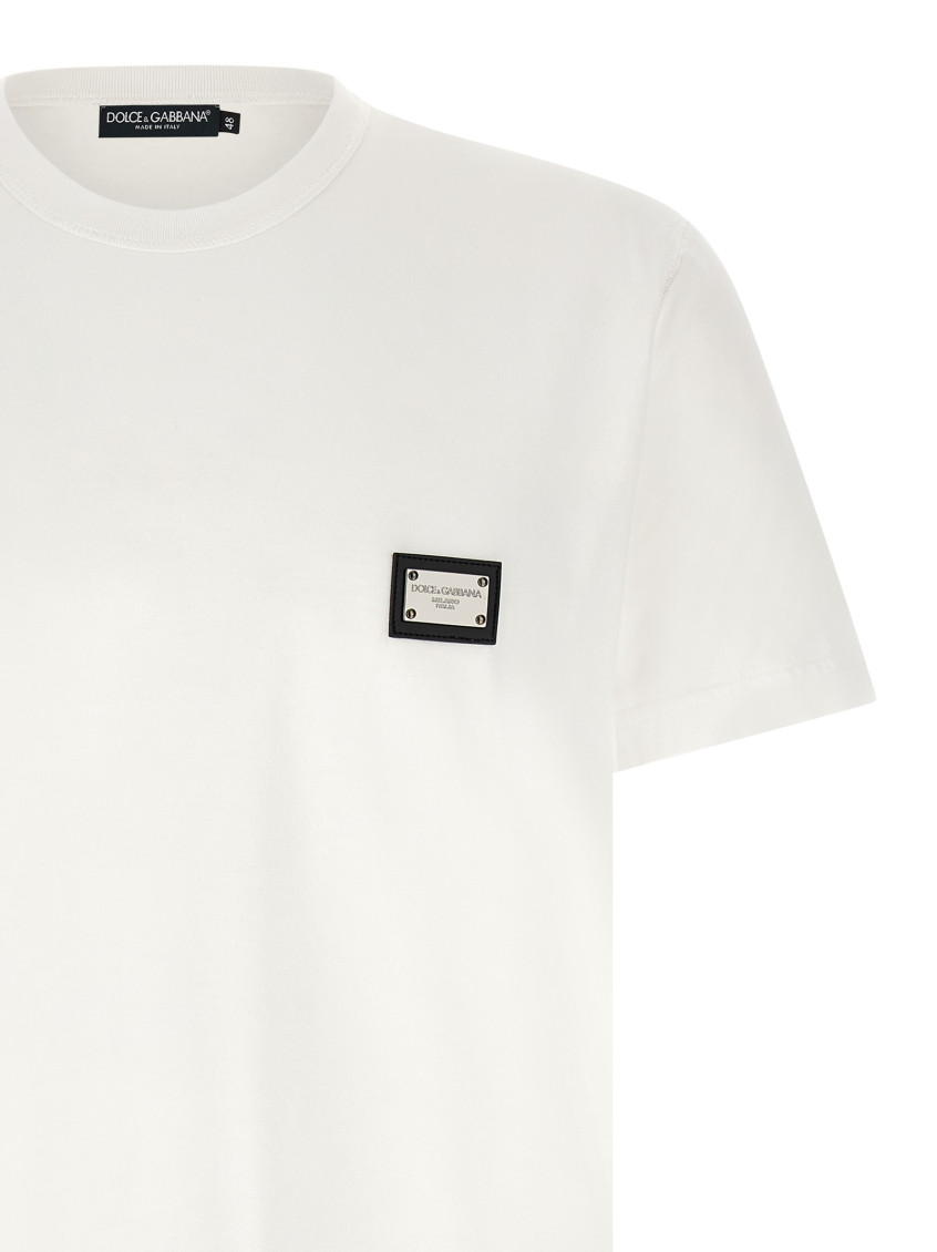 White Cotton T-shirt