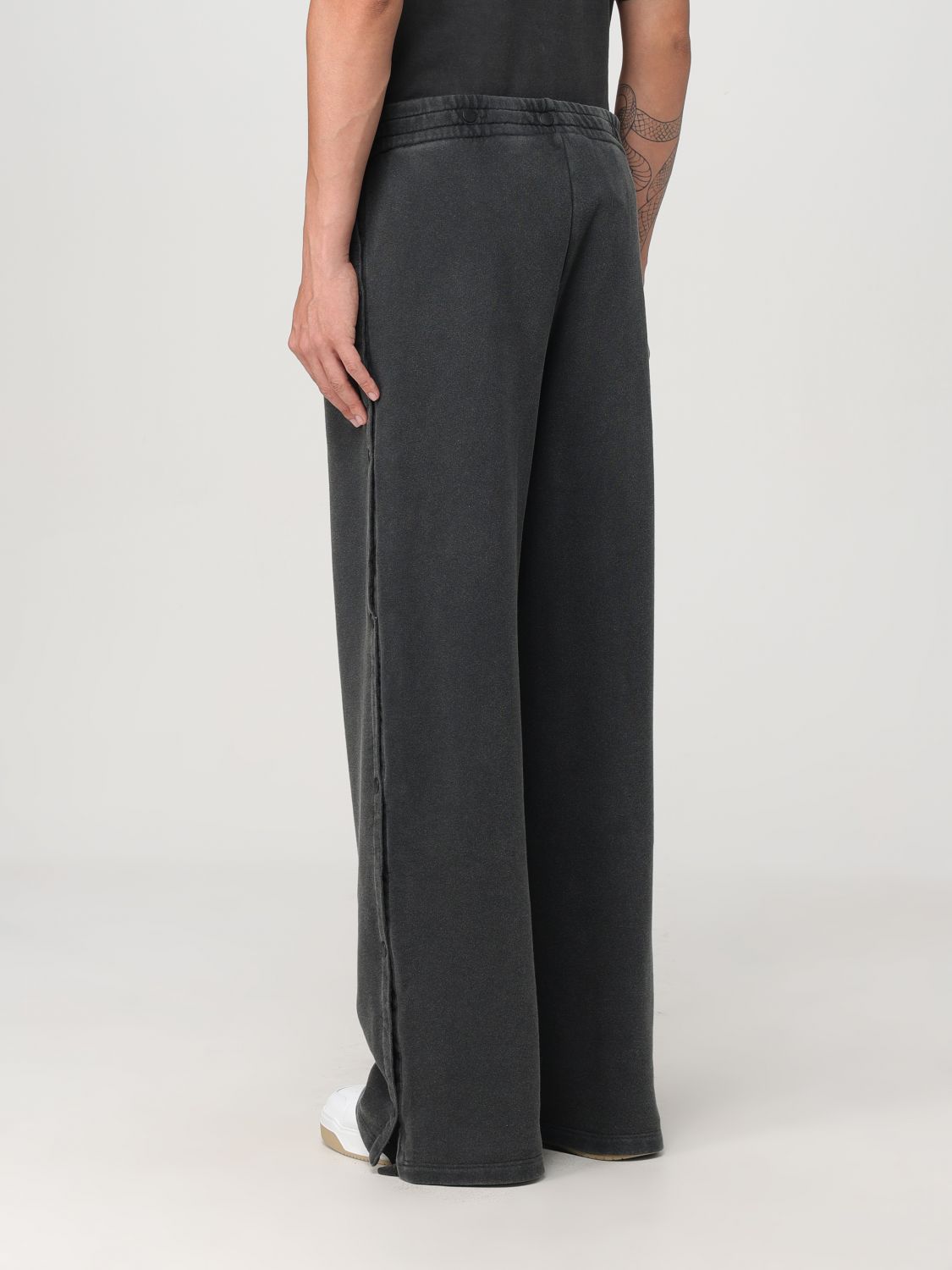 Layered track pants - Black