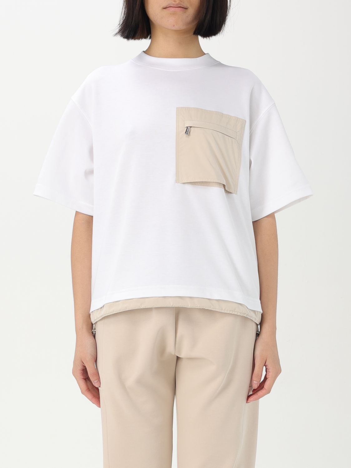 T-Shirt MOORER Woman color White