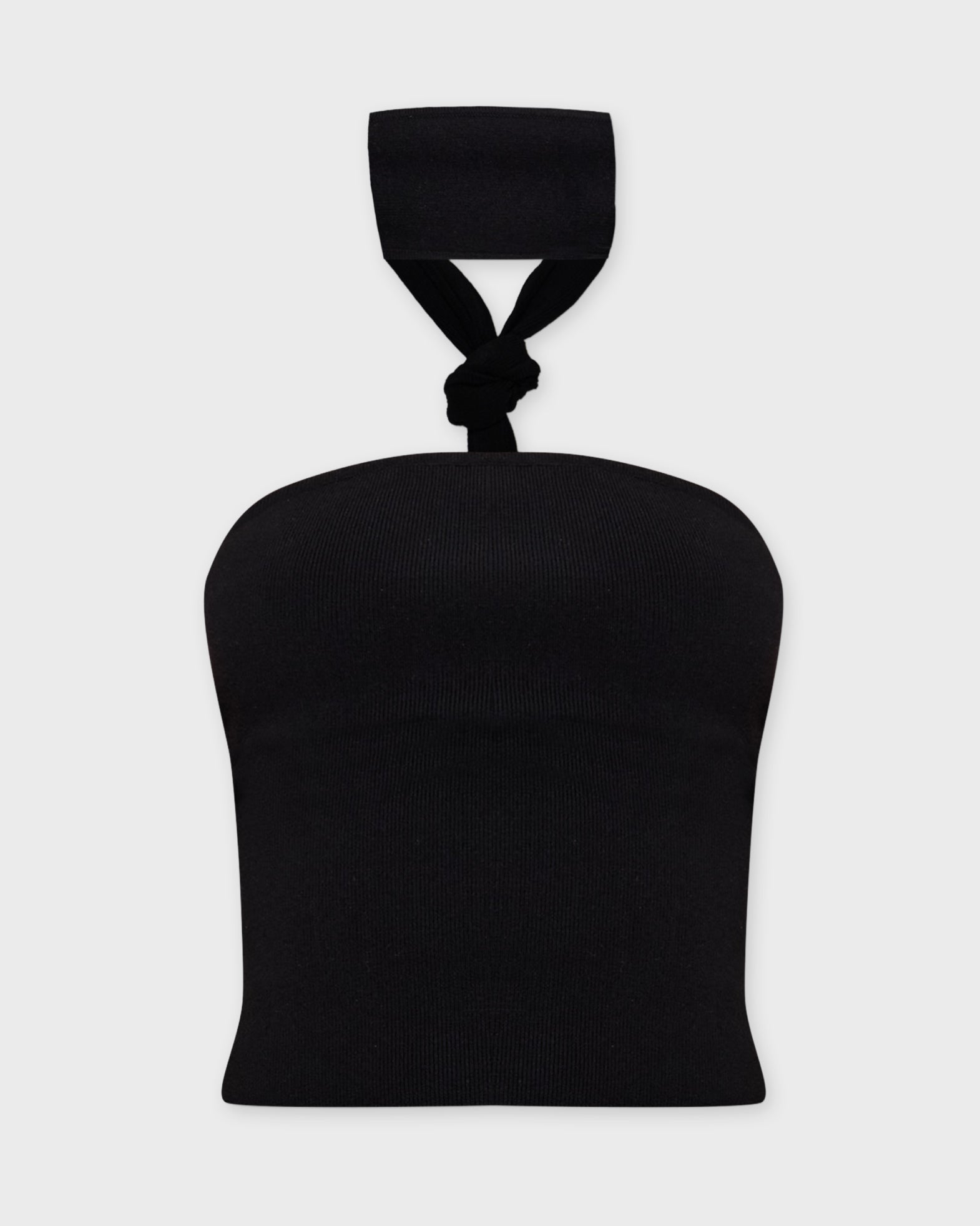 Cult Gaia Top Wali Knit Black