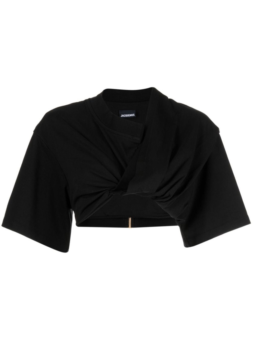 Le Bahia Court cotton T-shirt - Black