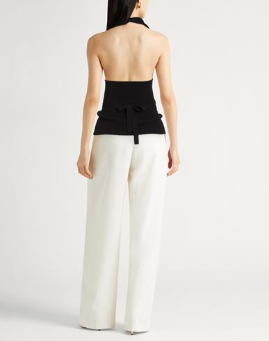 Rhúne Woman Top Black Size ONESIZE Wool, Cashmere