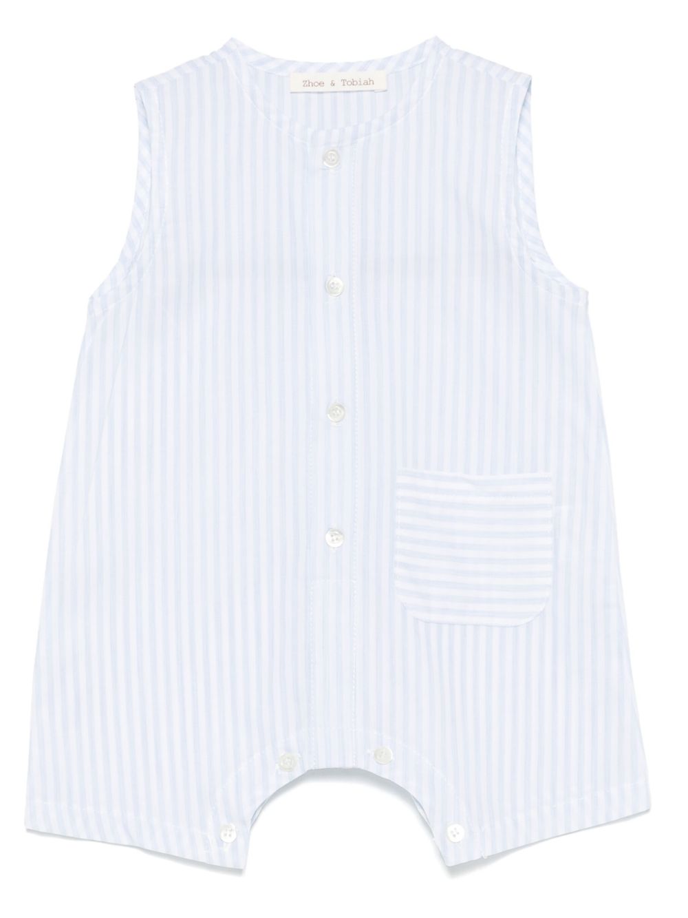 Zhoe & Tobiah striped romper - Blue