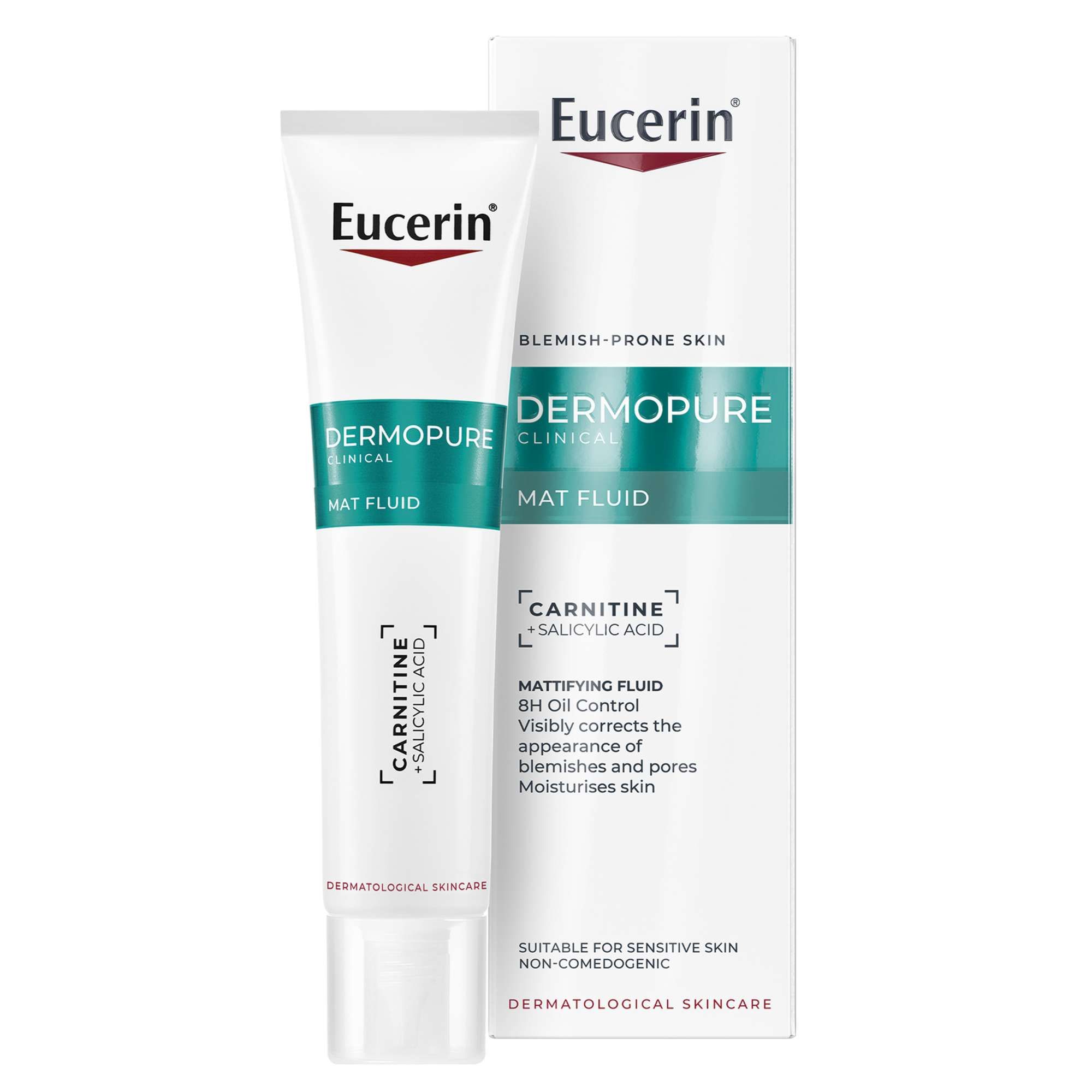 Eucerin DermoPure Clinical Mattifying Fluid in Clear