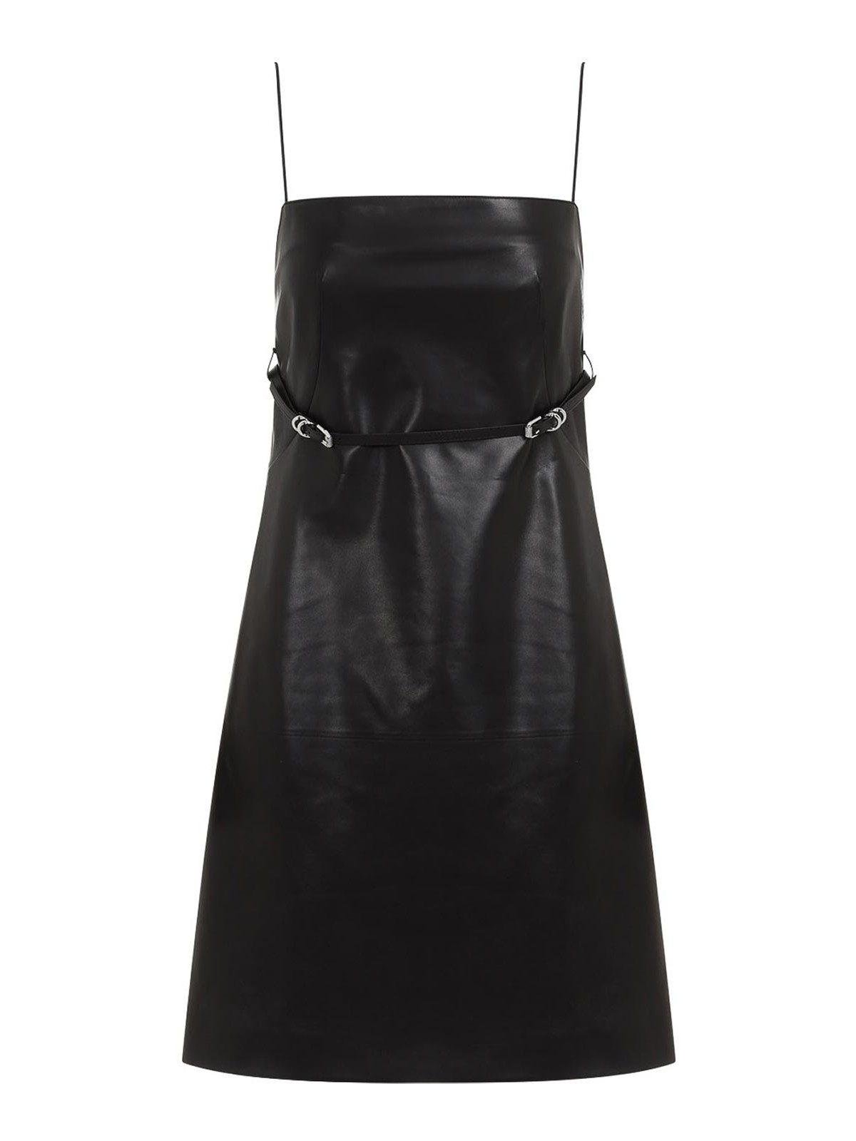 Voyou Leather Mini Dress