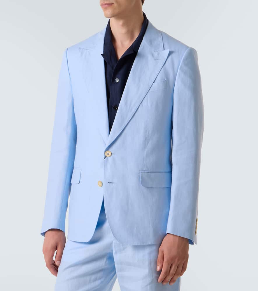 Sicilia linen blazer