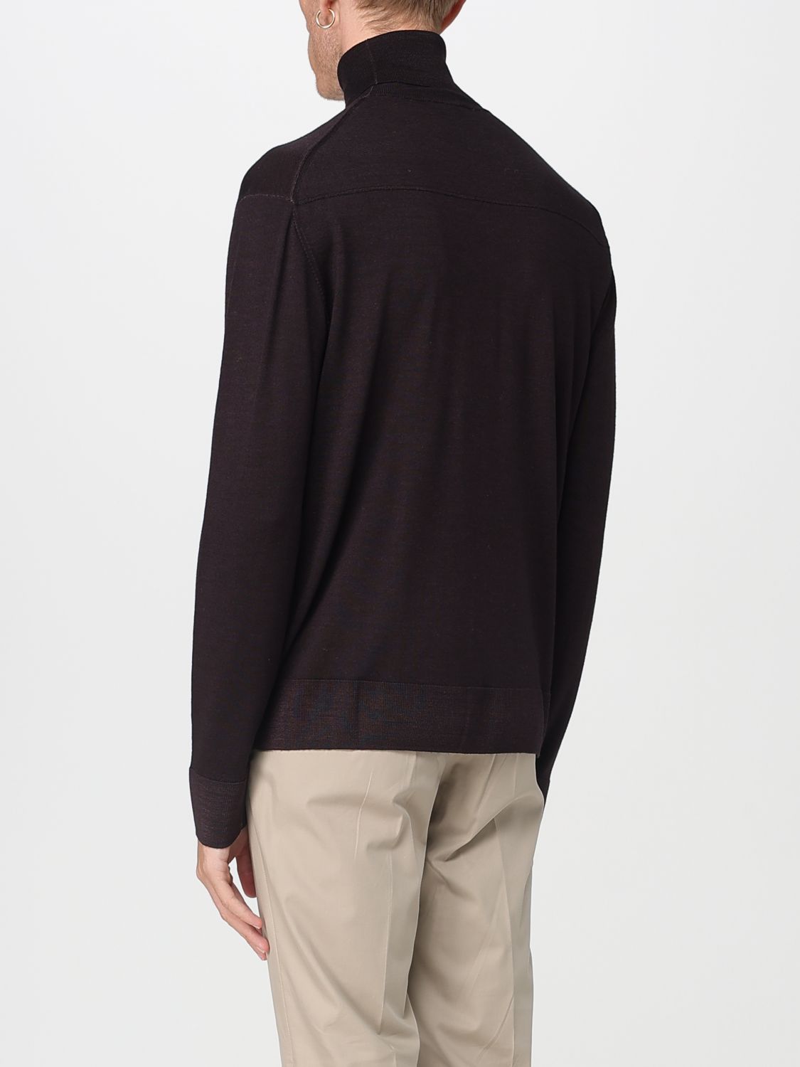 Polo Shirt Men color Brown