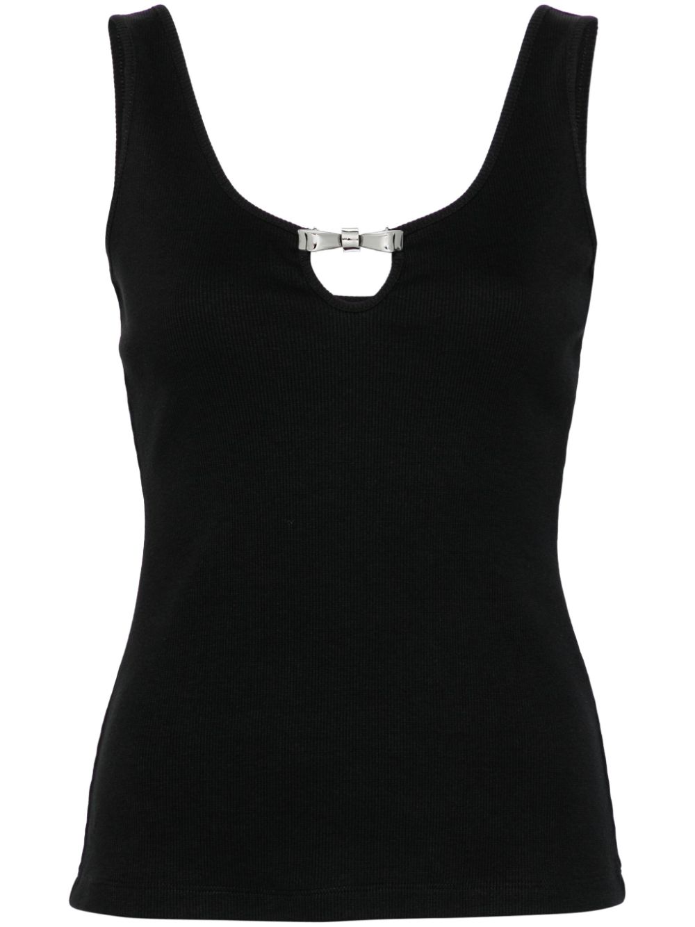 Bow-detail tank top - Black
