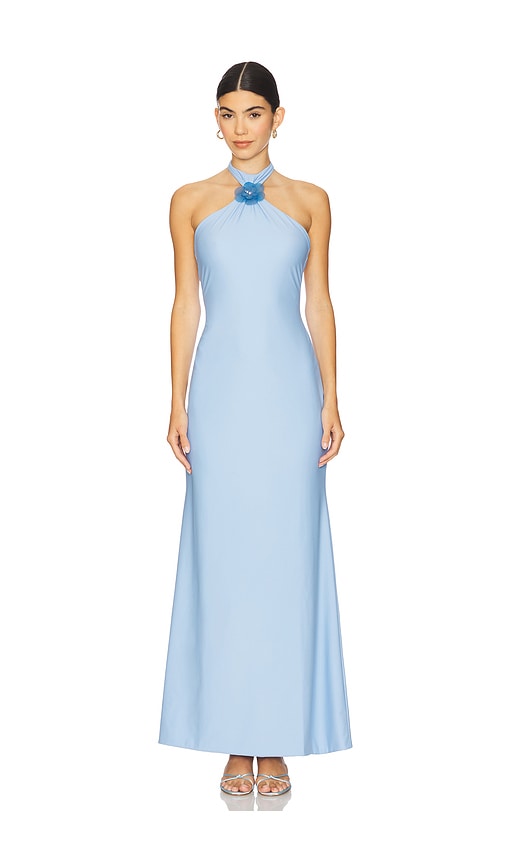 Mariandree Gaitan Daria Dress in Baby Blue. - S also in