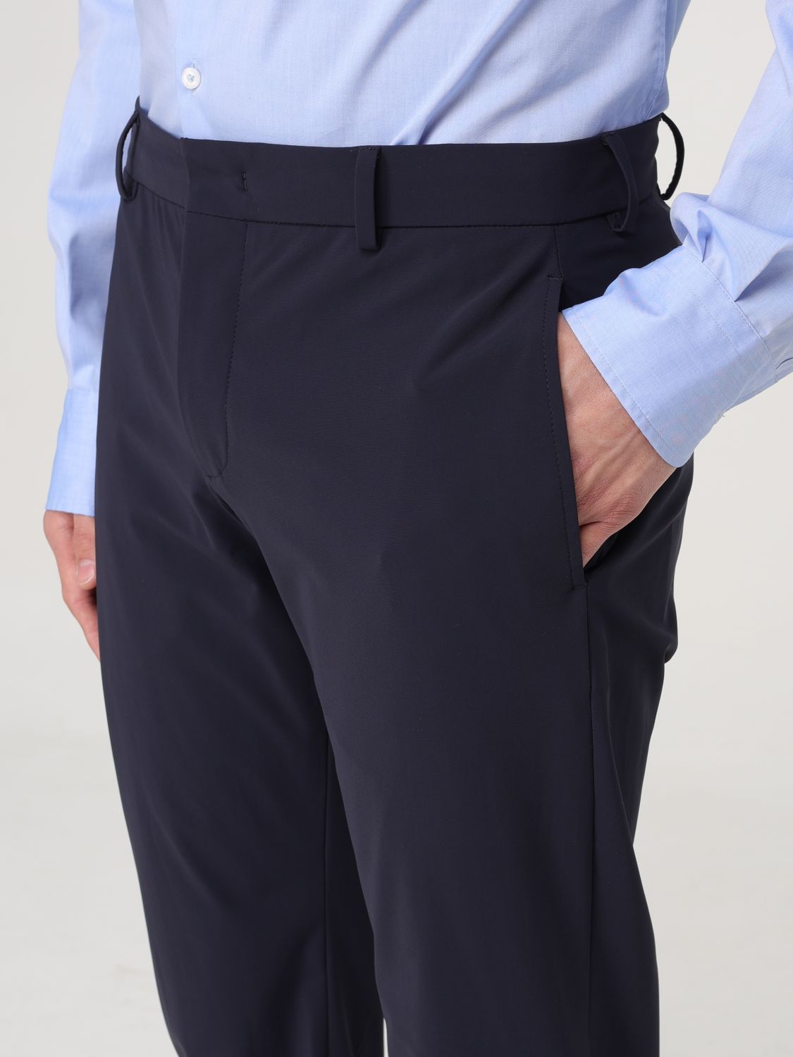 Pants Men color Blue