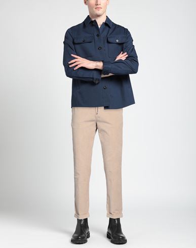 Man Pants Beige Size XXL Cotton, Elastane