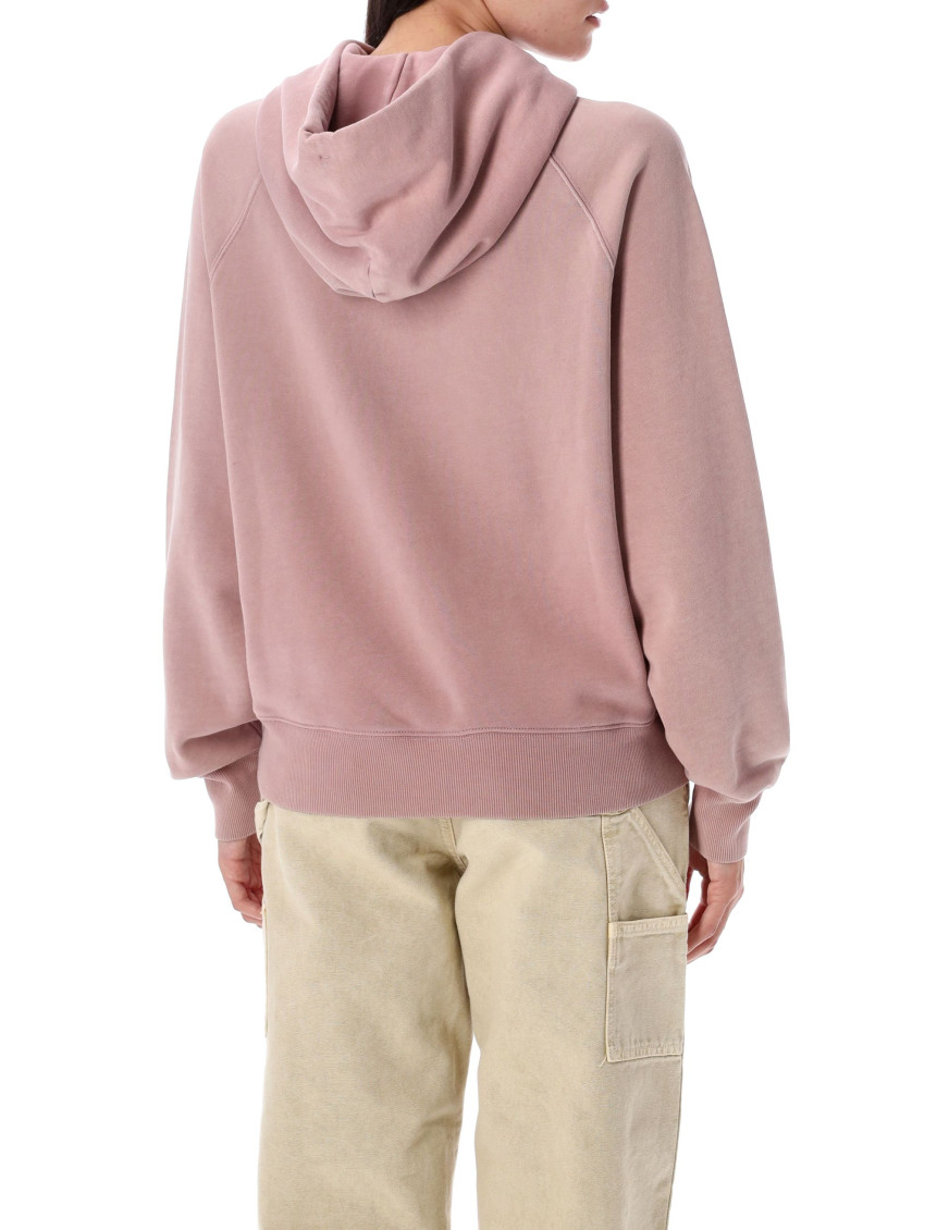Carhartt Wip - women hooded sweatshirt balloon fit logo