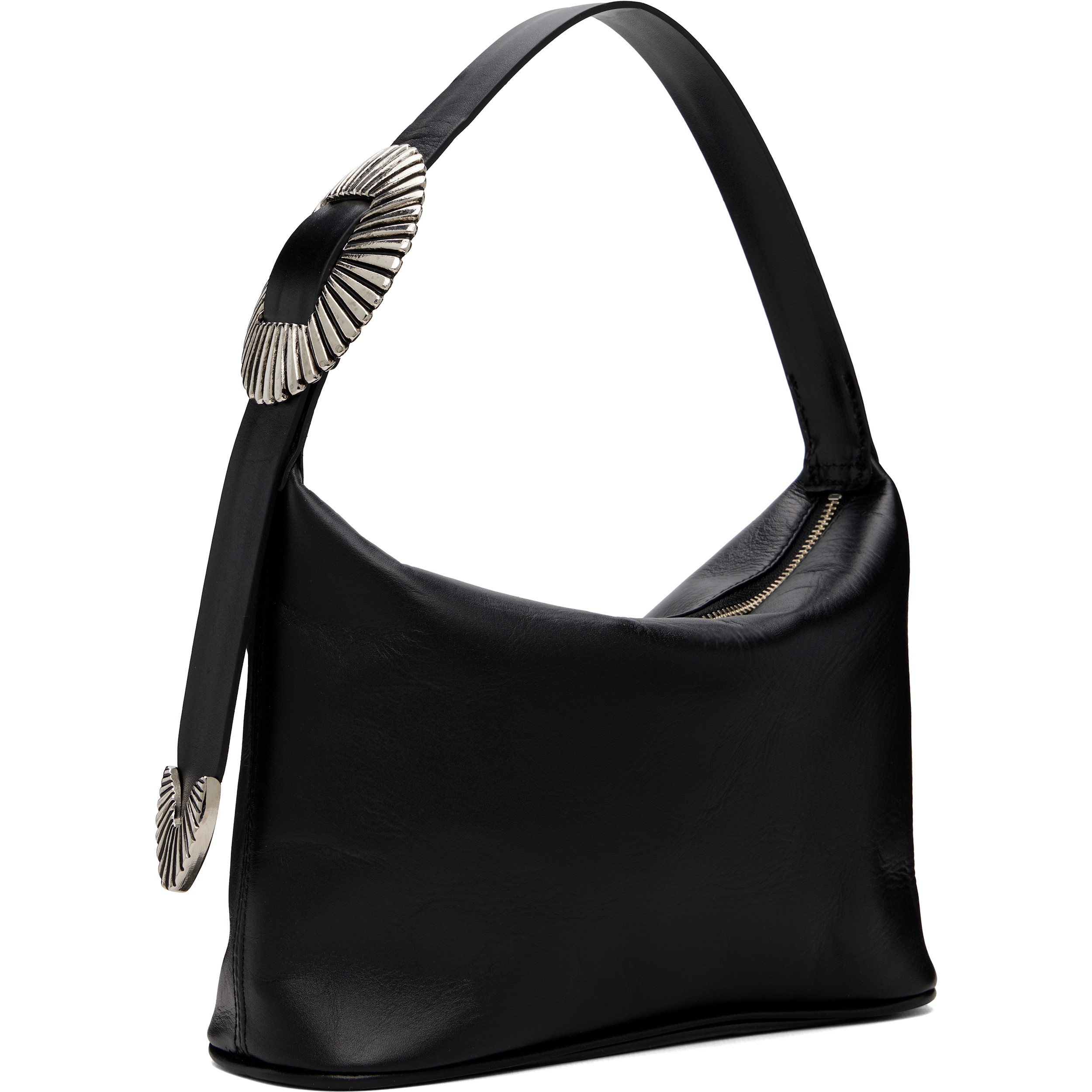 Black Leather Mini Bag