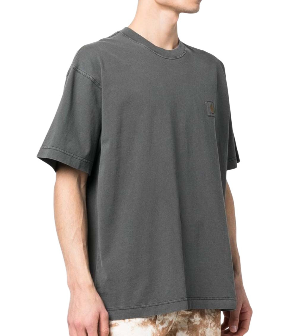 Carhartt Wip - logo cotton t-shirt short sleeves crew neck