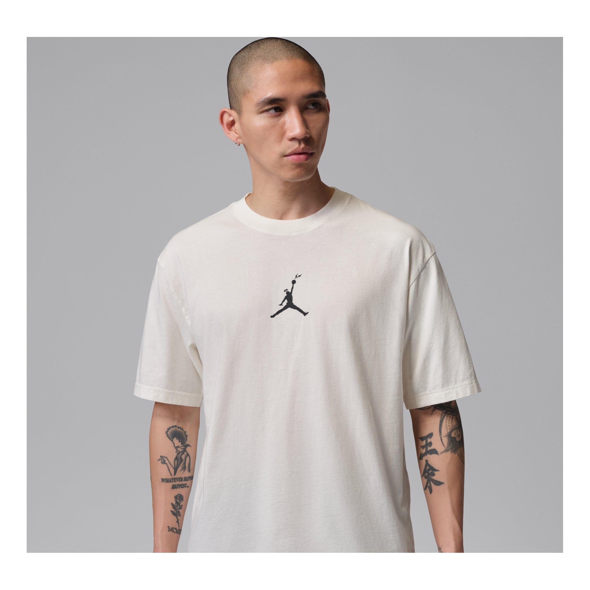 Air x Union x Fragment T-shirt 'Pale Ivory Black'