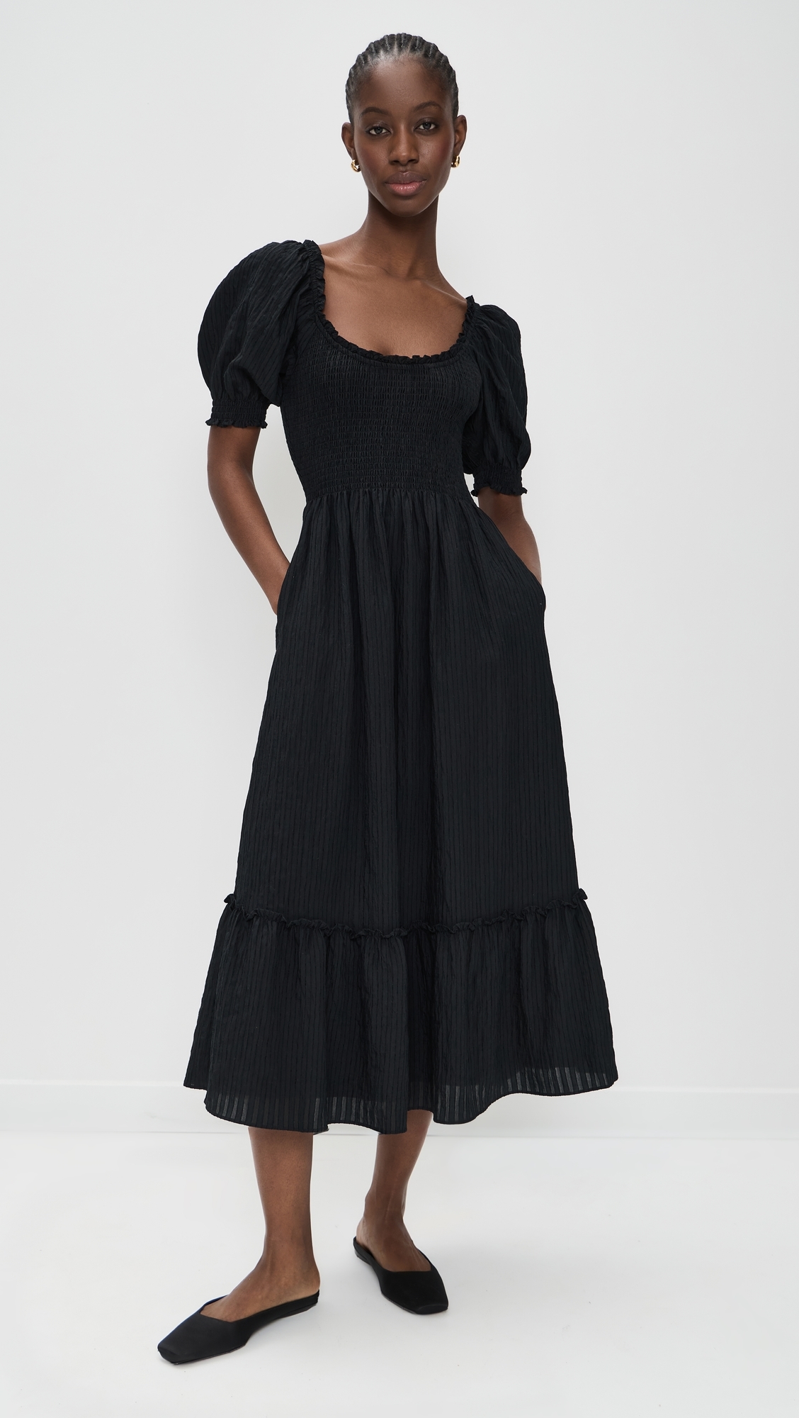 The Louisa Nap Dress Black