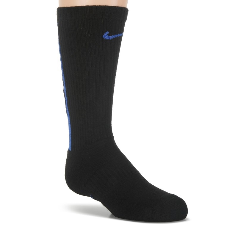 Kids' 6 Pack Medium Everyday Cushioned Crew Socks (Ur/Dlk/Gr)