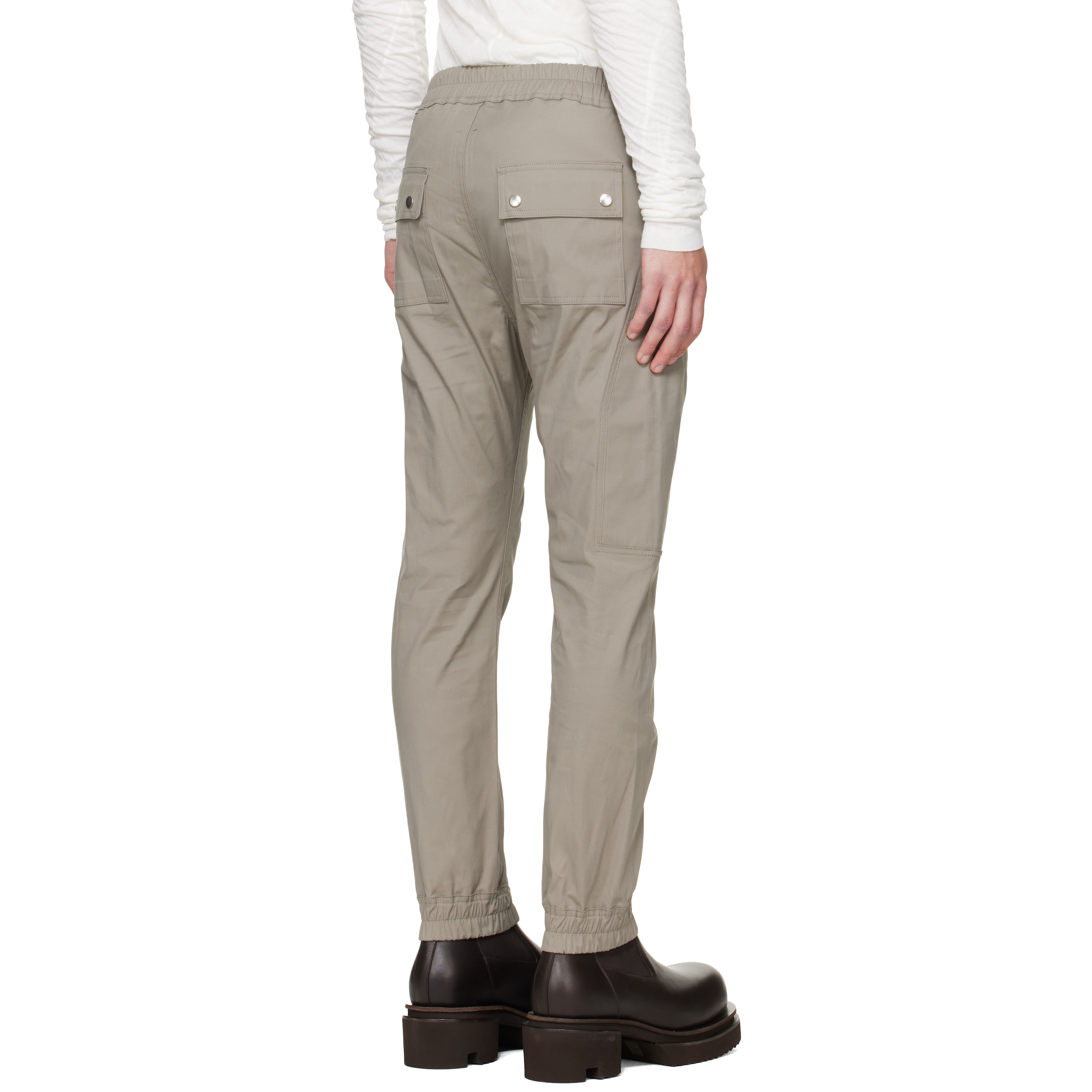 Gray Tower Heizer Cargo Pants