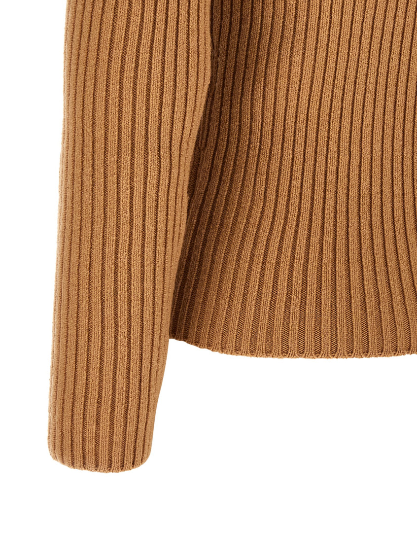 Ribbed Long-sleeve T-shirt