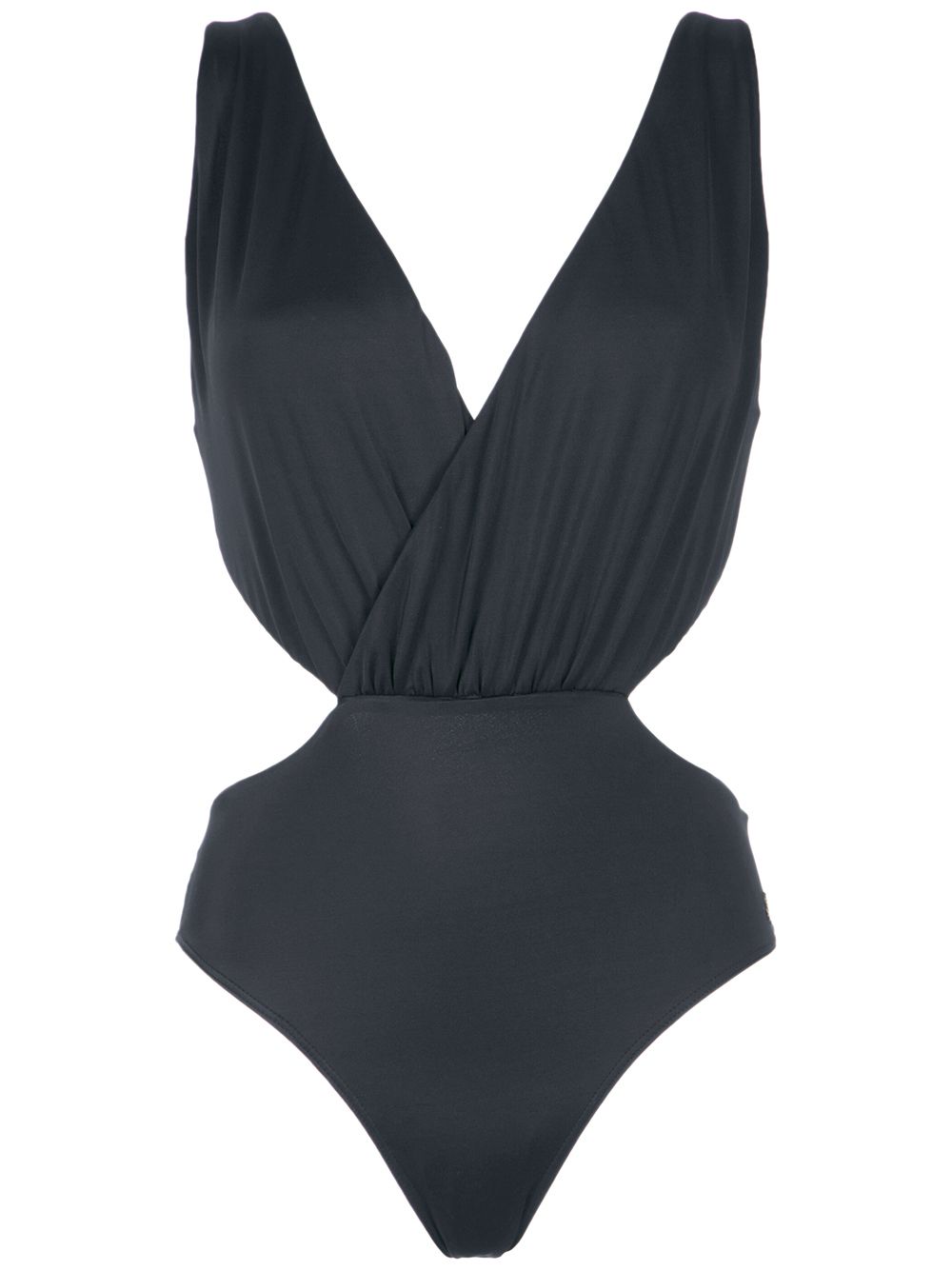 Cut out swimsuit - Black