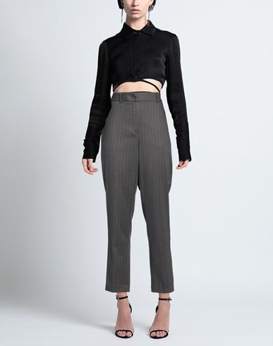 Niū Woman Pants Grey Size XS Polyester, Viscose, Virgin Wool, Elastane