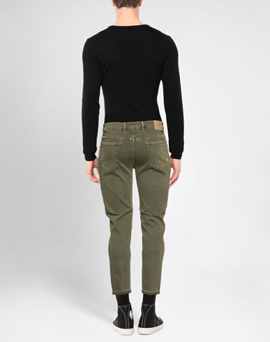 Man Denim pants Military green