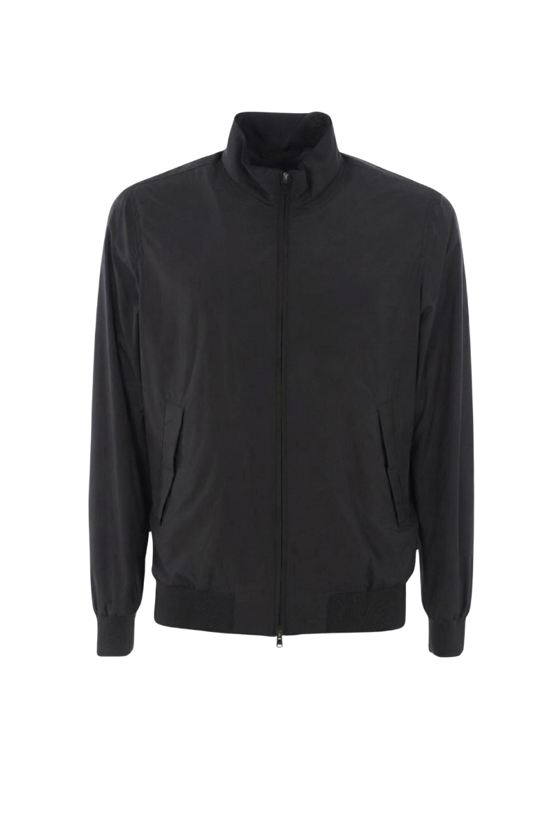 Lightweight Nylon Jacket — Black