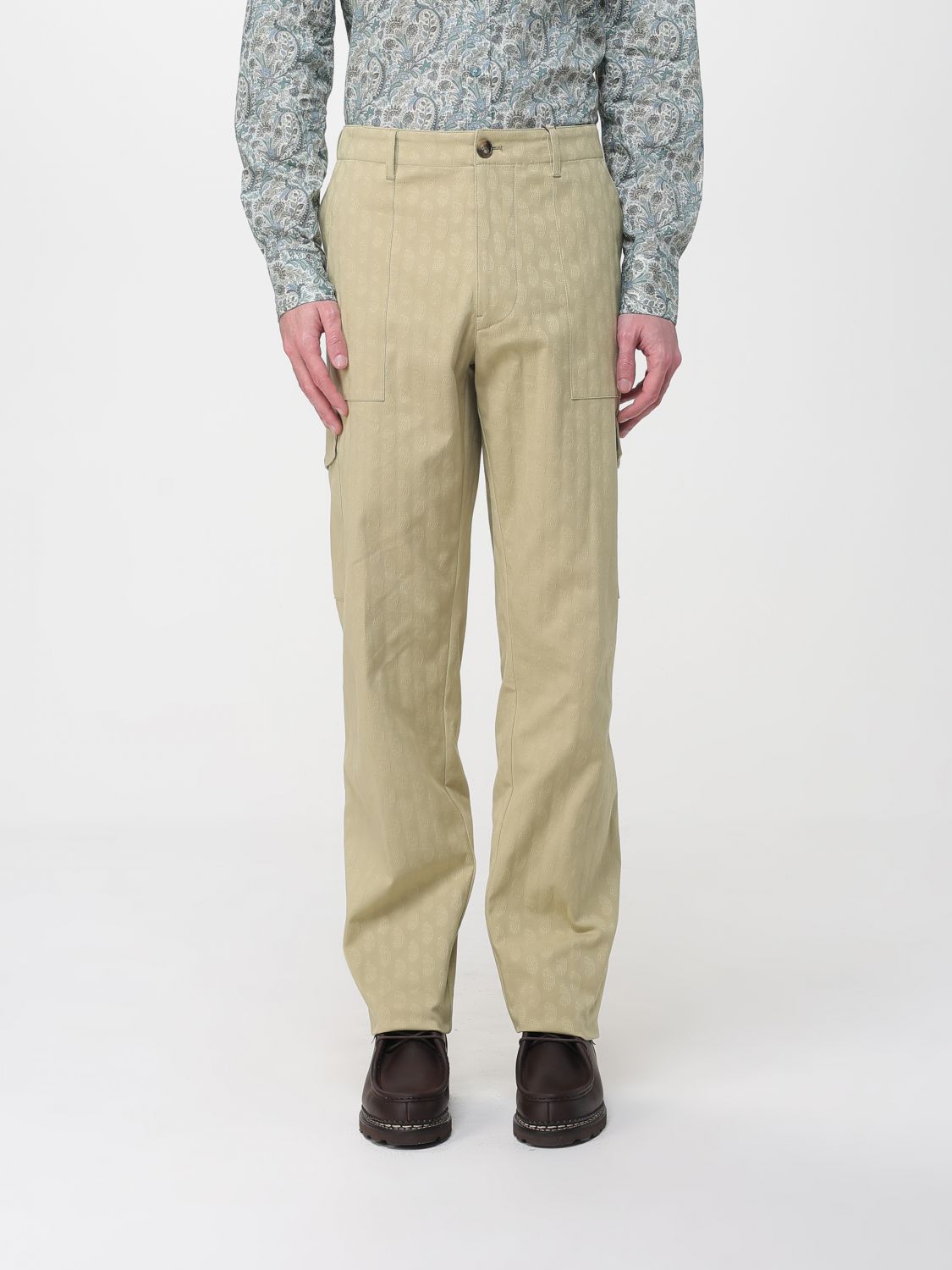 Pants Men color Beige
