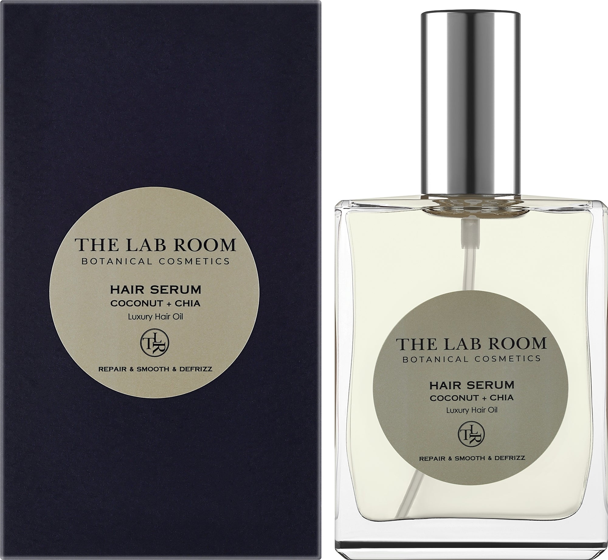 The Lab Room Hair Serum Coconut + Chia — siero capelli cocco e chia