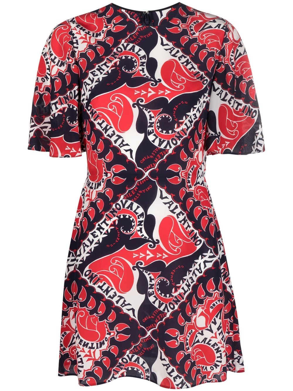 Archive Manifesto A-line dress - Red