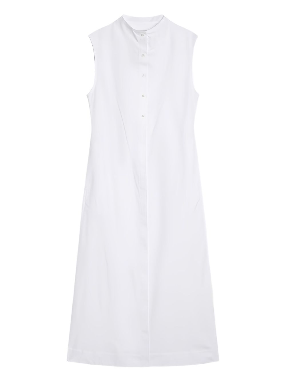 LouLou de Saison cotton shirt dress - White