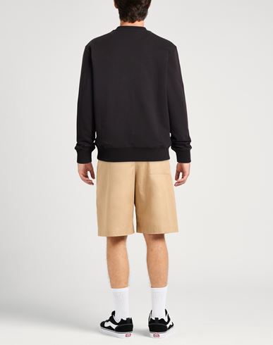 Man Sweatshirt Black Size L Cotton