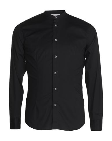 Man Shirt Black Size 15 ½ Cotton, Elastane