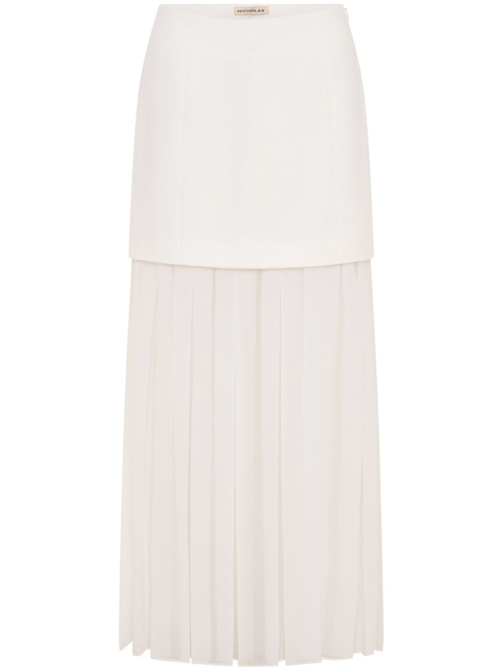 Talia maxi skirt - White