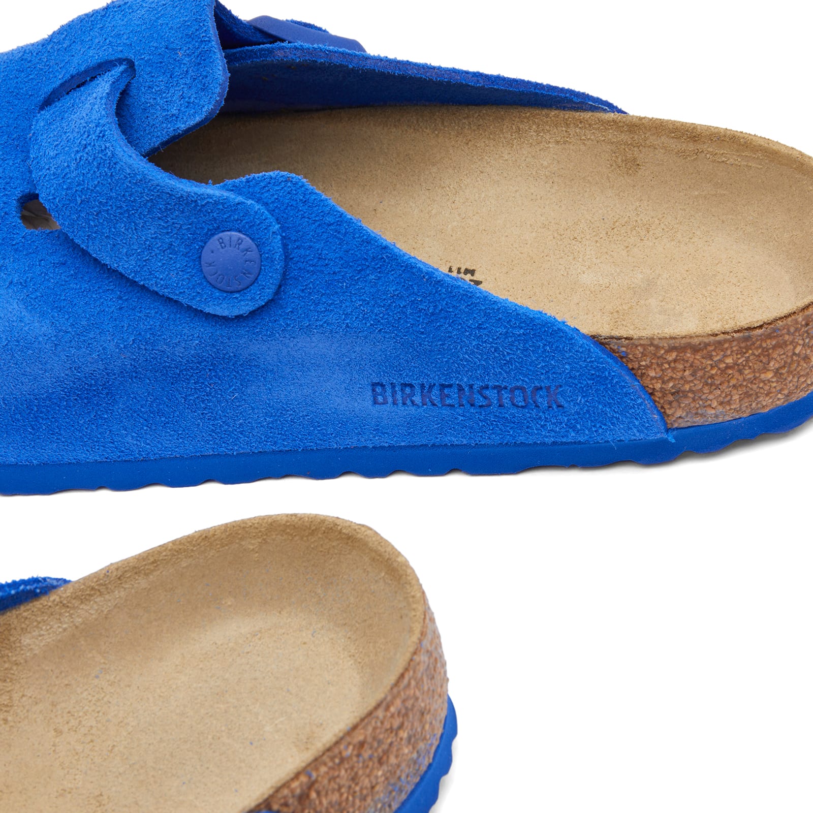 Boston Clog - Ultra Blue Suede