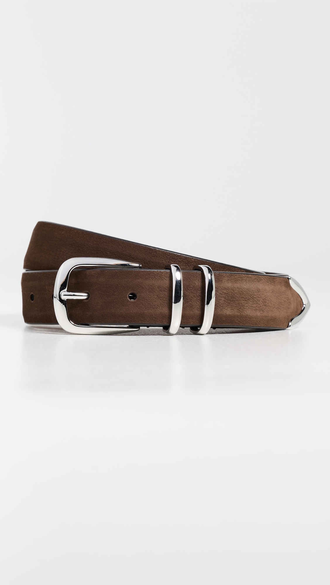 Simple Western Belt Brown M1
