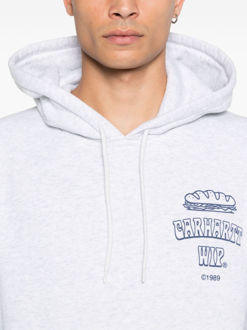 Light Grey Logo Hoodie